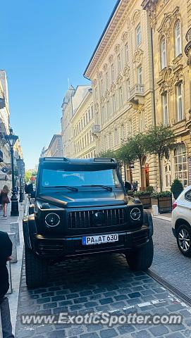 Mercedes 4x4 Squared spotted in Budapest, Hungary