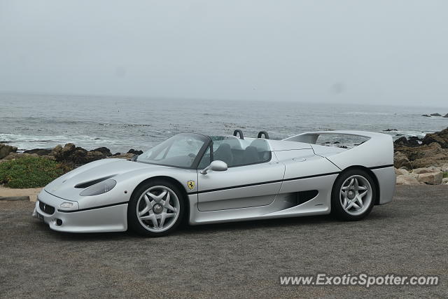 Ferrari F50 spotted in Pebble Beach, California