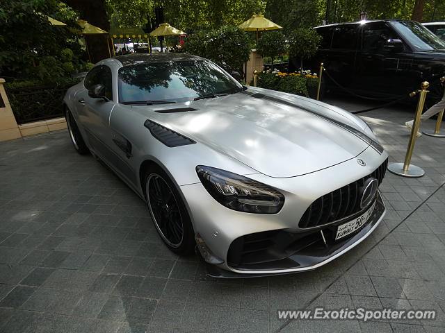 Mercedes AMG GT spotted in London, United Kingdom