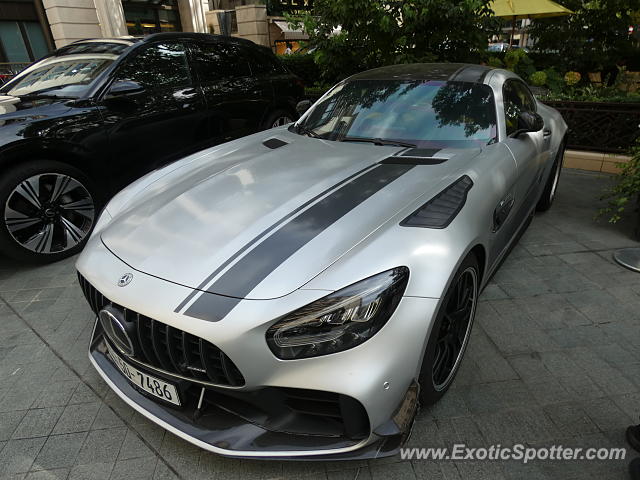 Mercedes AMG GT spotted in London, United Kingdom