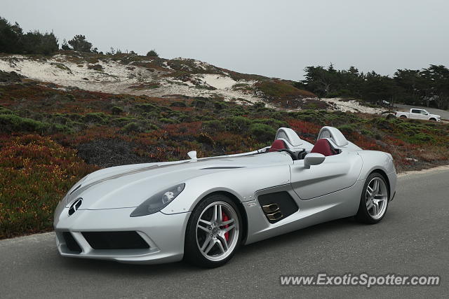 Mercedes SLR spotted in Pebble Beach, California