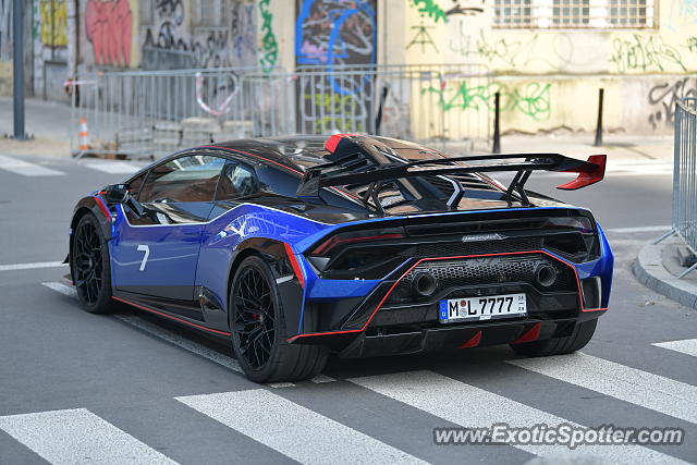 Lamborghini Huracan spotted in Warsaw, Poland