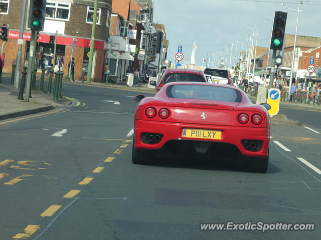 Ferrari 360 Modena spotted in Cleveleys, United Kingdom
