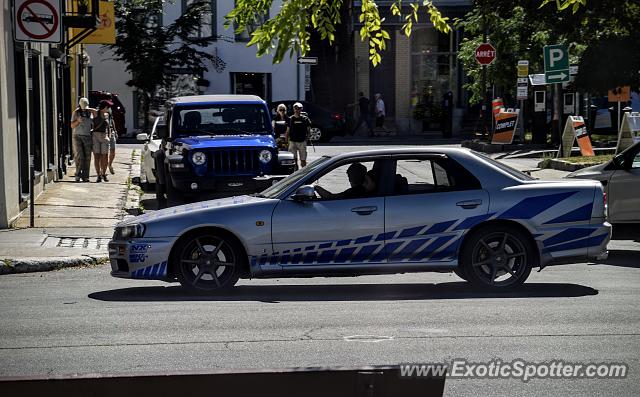 Nissan Skyline spotted in Quebec City, Canada