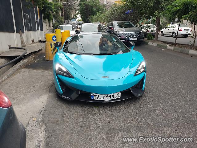 Mclaren 570S spotted in Tehran, Iran