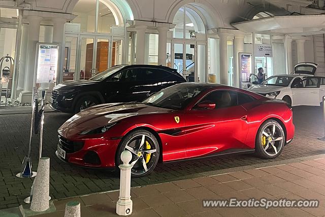 Ferrari Portofino spotted in Annecy, France