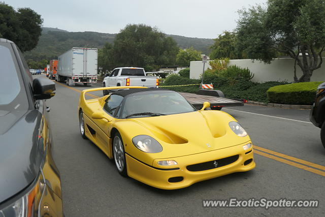 Ferrari F50 spotted in Monterey, California