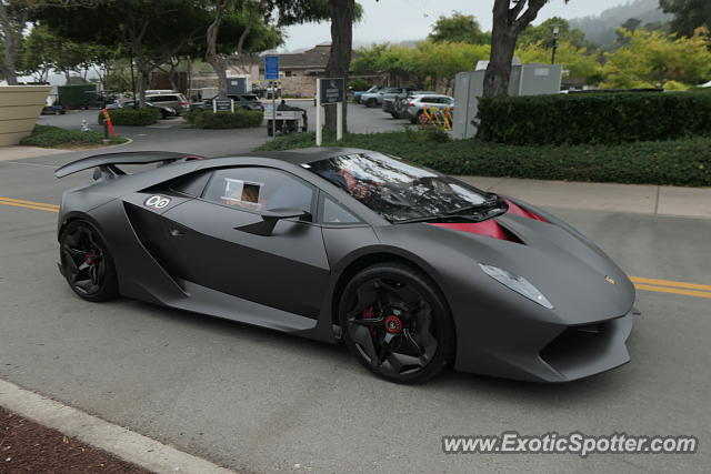 Lamborghini Sesto Elemento spotted in Monterey, California