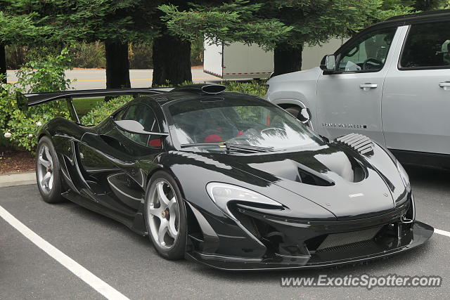 Mclaren P1 spotted in Monterey, California