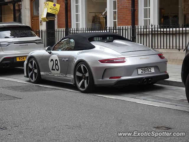 Porsche 911 spotted in London, United Kingdom