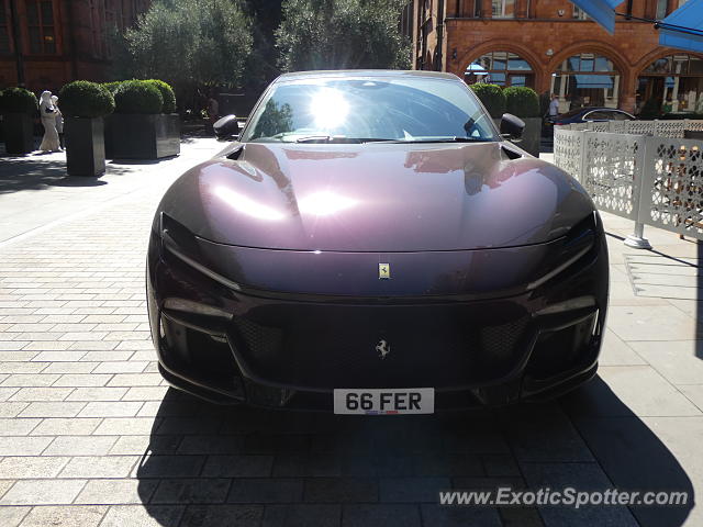 Ferrari Portofino spotted in London, United Kingdom