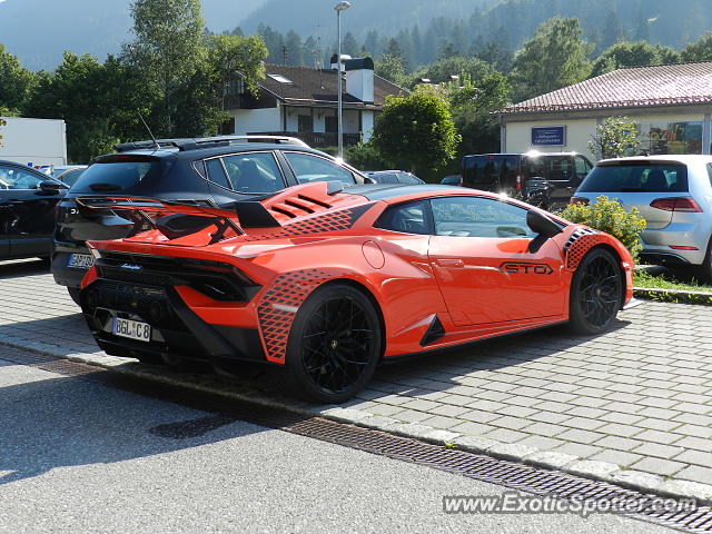 Lamborghini Huracan spotted in Farchant, Germany