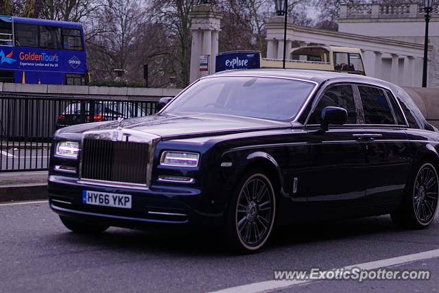 Rolls-Royce Phantom spotted in London, United Kingdom