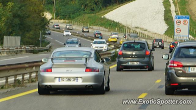 Porsche 911 GT3 spotted in Chambéry, France