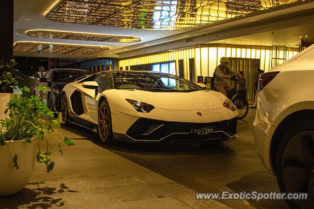 Lamborghini Aventador spotted in Sydney, Australia