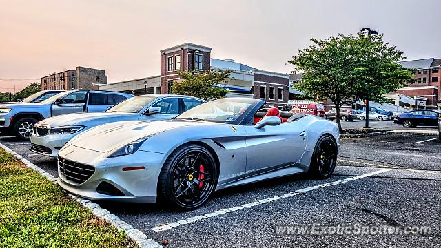 Ferrari California spotted in Somerville, New Jersey