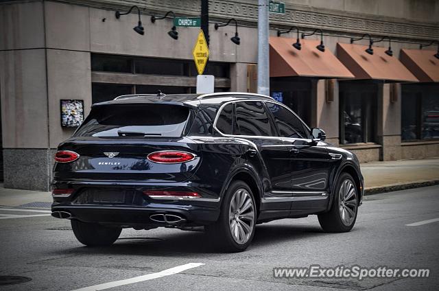 Bentley Bentayga spotted in Boston, Massachusetts