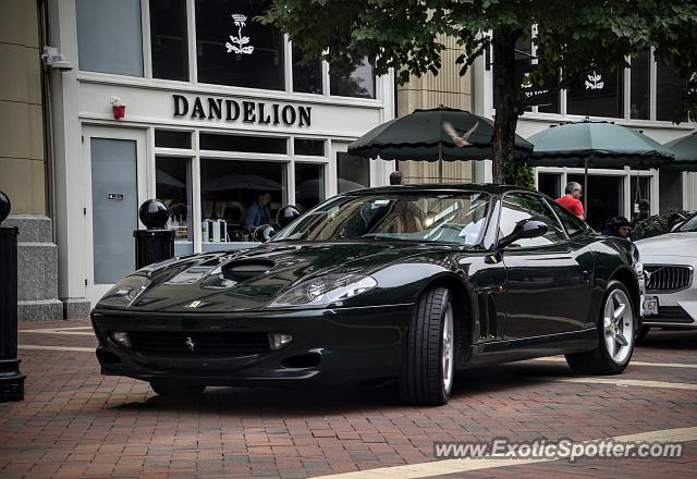 Ferrari 550 spotted in Boston, Massachusetts