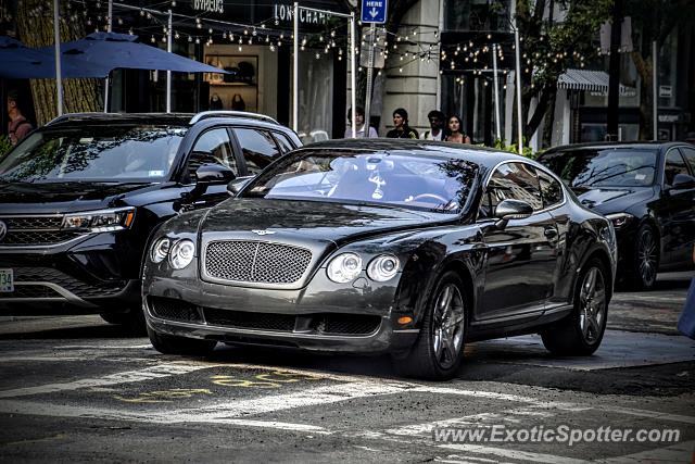 Bentley Continental spotted in Boston, Massachusetts