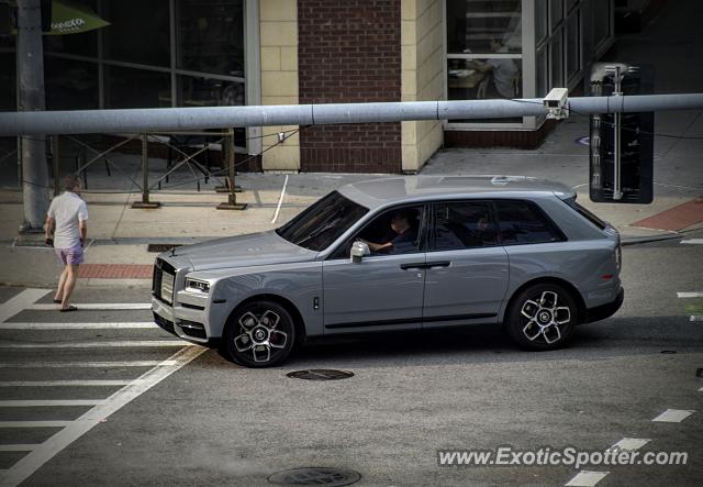 Rolls-Royce Cullinan spotted in Boston, Massachusetts