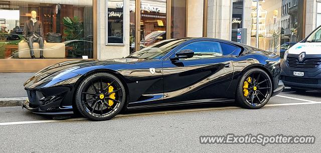 Ferrari 812 Superfast spotted in Zurich, Switzerland
