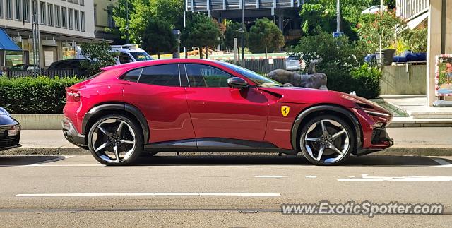 Ferrari Roma spotted in Zurich, Switzerland