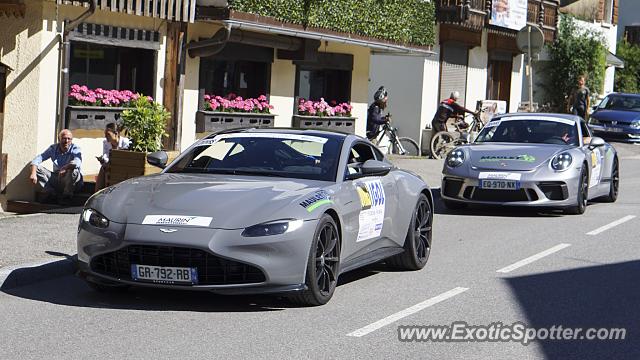 Aston Martin Vantage spotted in Morzine, France