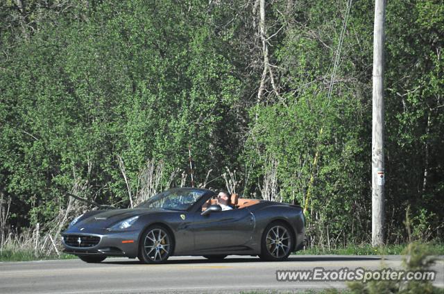 Ferrari California spotted in Brookfield, Wisconsin