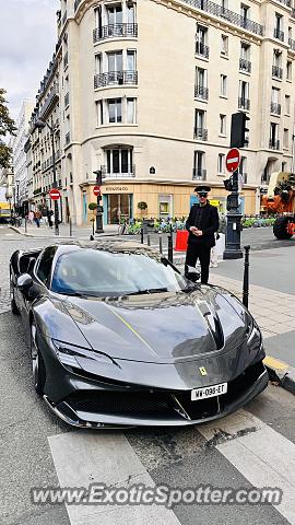 Ferrari 365 GT spotted in Paris, France