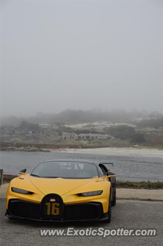 Bugatti Chiron spotted in Monterey, California