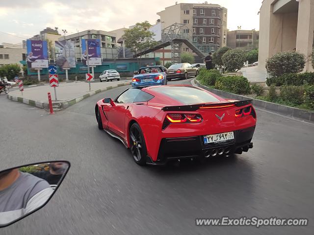 Chevrolet Corvette ZR1 spotted in Tehran, Iran