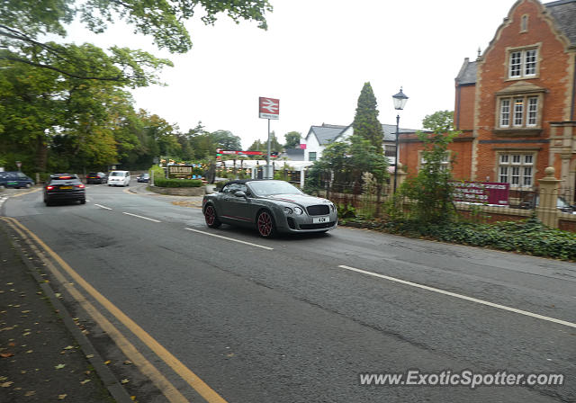 Bentley Continental spotted in Alderley Edge, United Kingdom