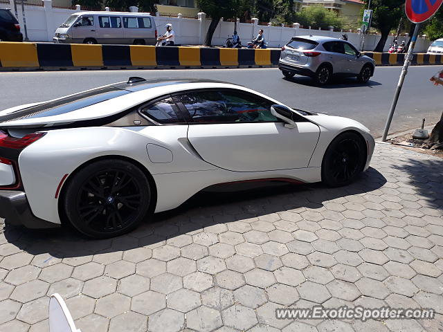 BMW I8 spotted in Phnom Penh, Cambodia