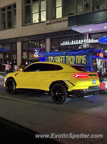 Lamborghini Urus spotted in Indianapolis, Indiana