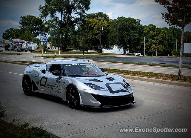 Lotus Evora spotted in Green Bay, Wisconsin