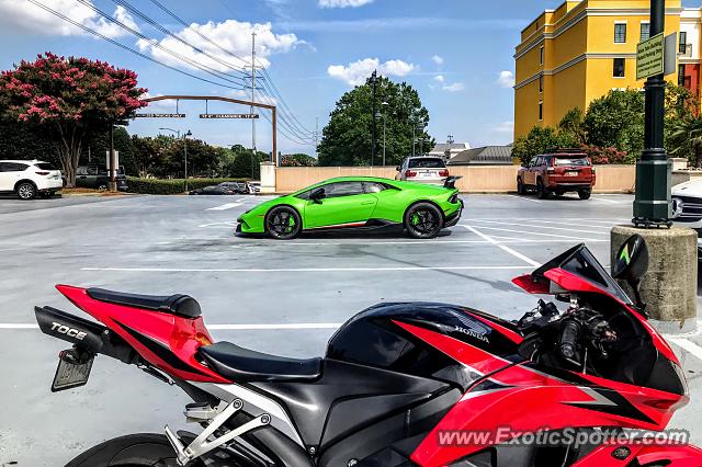 Lamborghini Huracan spotted in Charlotte, North Carolina