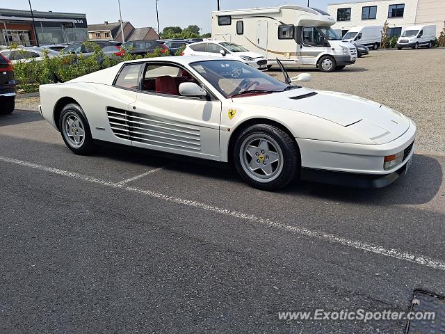 Ferrari Testarossa spotted in Boortmeerbeek, Belgium