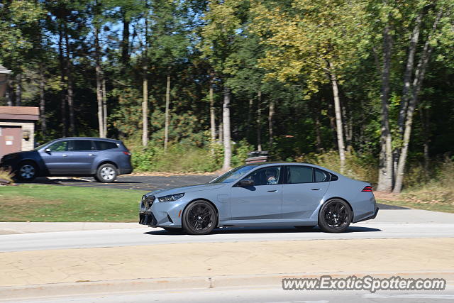 BMW M5 spotted in Suamico, Wisconsin