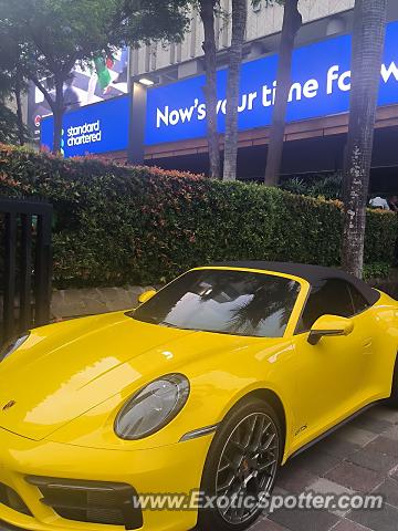 Porsche 911 spotted in Jakarta, Indonesia