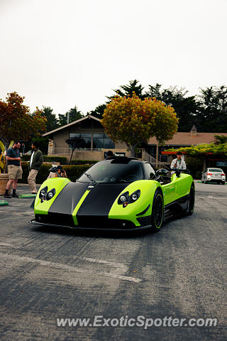 Pagani Zonda spotted in Monterey, California