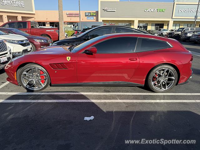 Ferrari GTC4Lusso spotted in El Segundo, California
