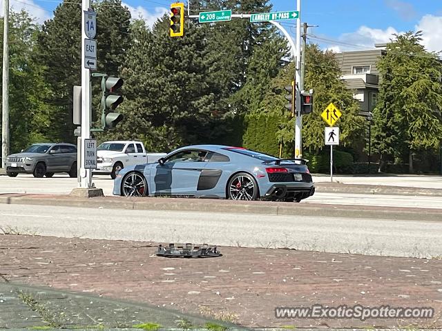 Audi R8 spotted in Langley, Canada
