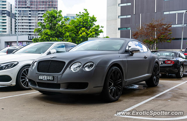 Bentley Continental spotted in Brisbane, Australia