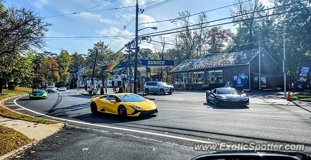 Lamborghini Huracan spotted in Warren, New Jersey