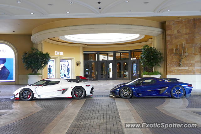 Koenigsegg Regera spotted in Las Vegas, Nevada