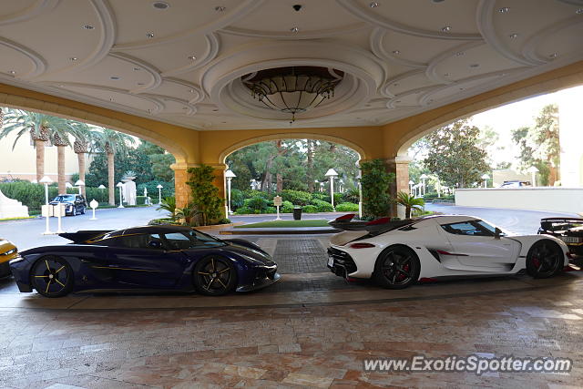 Koenigsegg Regera spotted in Las Vegas, Nevada