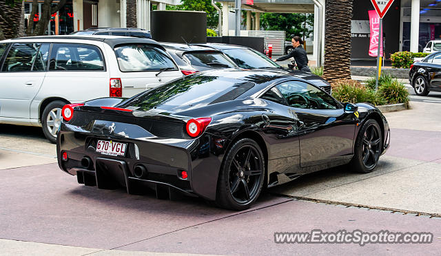 Ferrari 458 Italia spotted in Brisbane, Australia