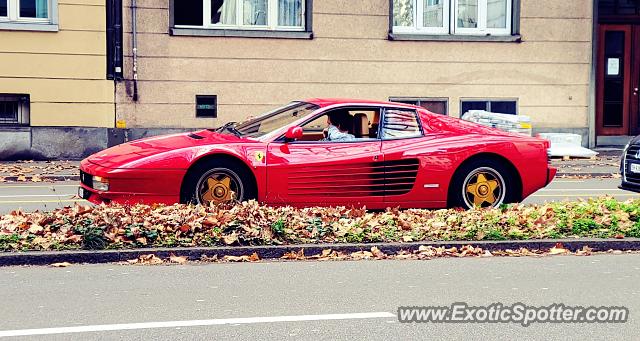Ferrari Testarossa spotted in Bern, Switzerland