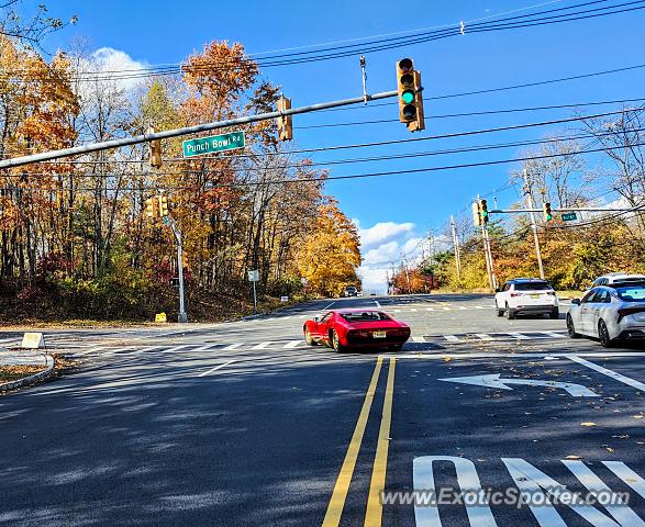 Lamborghini Miura spotted in Morristown, New Jersey