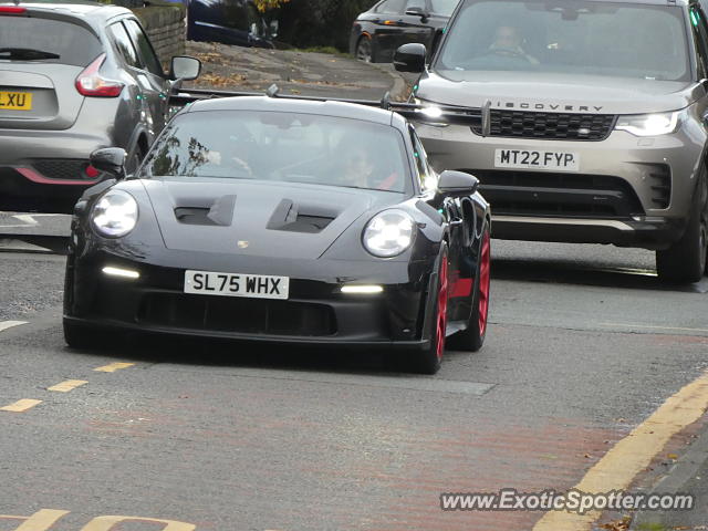 Porsche 911 GT3 spotted in Alderley Edge, United Kingdom